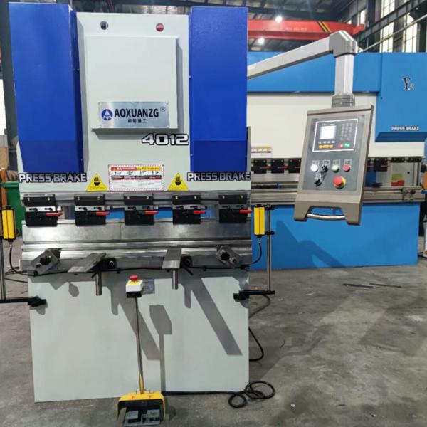 Quality Hydraulic 1600MM Metal Plate Bending Machine With Estun E21 controller for sale