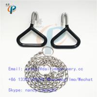 China Obstetrical chains, calf ob chains, calf birthing chains, stainless steel calf pulling chain, cattle chains factory