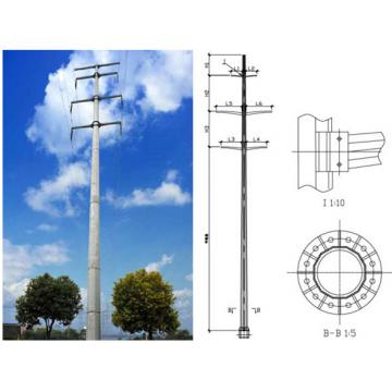 Quality Self Supporting Galvanized Electric Transmission Tower 30m Distribution for sale