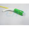 China Outdoor NSN Jumper with bent boot G657A1Optical Fiber Patch Cord Duplex fiber LC Connector factory
