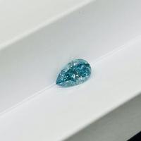 China sustom Pear Cut Loose Lab Grown Blue Diamonds With IGI Certificate factory