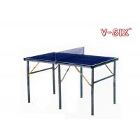 Quality Single / Double Folding Kids Table Tennis Table Easy Install Movable 75*125*76 for sale