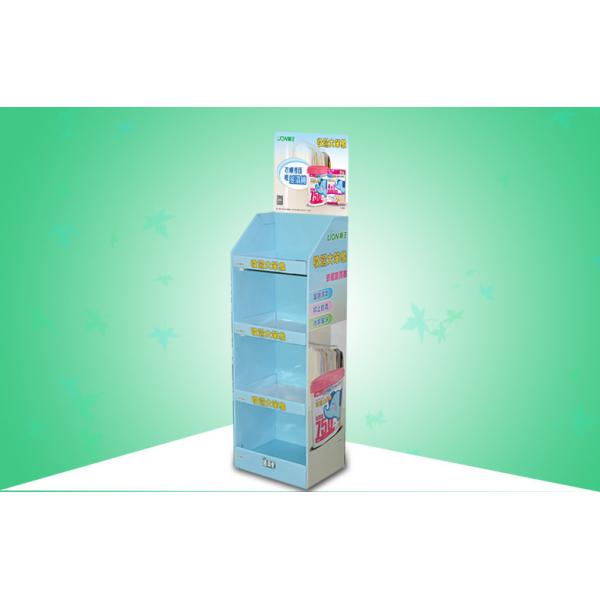Quality 100% Eco Friendly Corrugate Cardboard Display Stands Promoting Insect Resistant Hygroscopic Package for sale