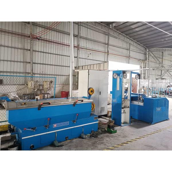 Quality 21 Blocks Intermediate Wire Drawing Machine 30-65KW Disk Type Air Brake for sale