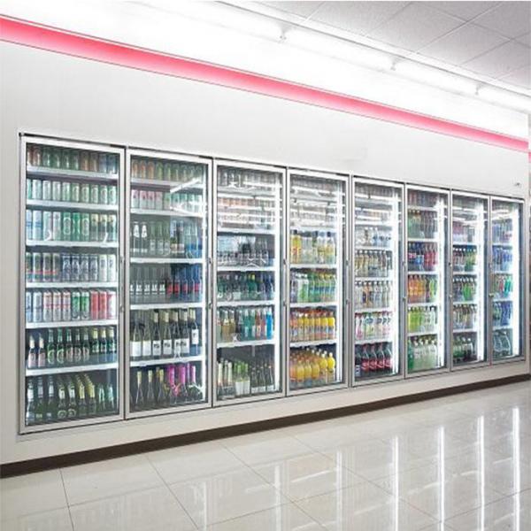 Quality 700mm Door R404a Walk In Cooler Freezer for drink Display for sale