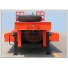 China Anti - Shock Tyre Heavy Duty Trailer Concave Low Bed Trailer  Dual Line Brake System factory