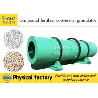 China NPK Compound Fertilizer Rotary Drum Granulator With 15-20 Tph factory
