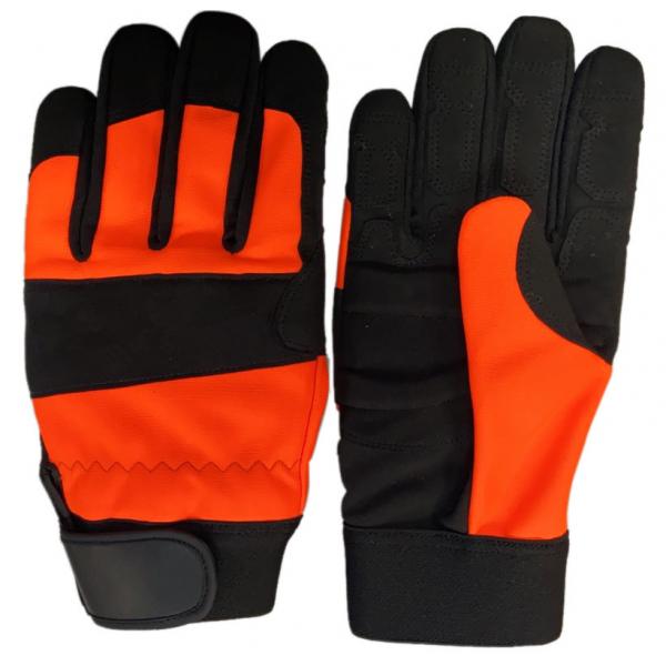 Quality EN ISO 11393-4 2019 Class 0 Chainsaw Safety Gloves For Forestry Industry for sale