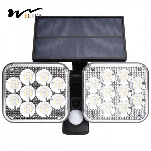 Quality 2.5W 122PCS LED Solar Powered Lights Motion Sensor Solar Lamp for sale