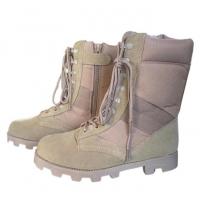 China OEM ODM Canvas Steel Toe Combat Tactical Boots For Desert factory