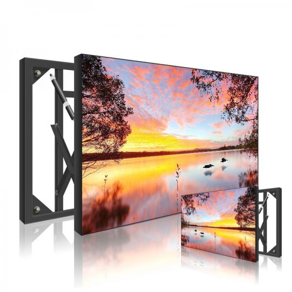 Quality 2x2 FHD Seamless Control Room Video Walls 16.7m Samsung 55 Inch 8 Bit for sale