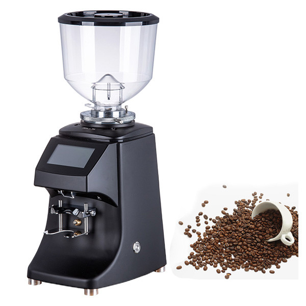 Quality Burr Commercial Small Coffee Grinder Black 83mm Flat Burr Disc for sale