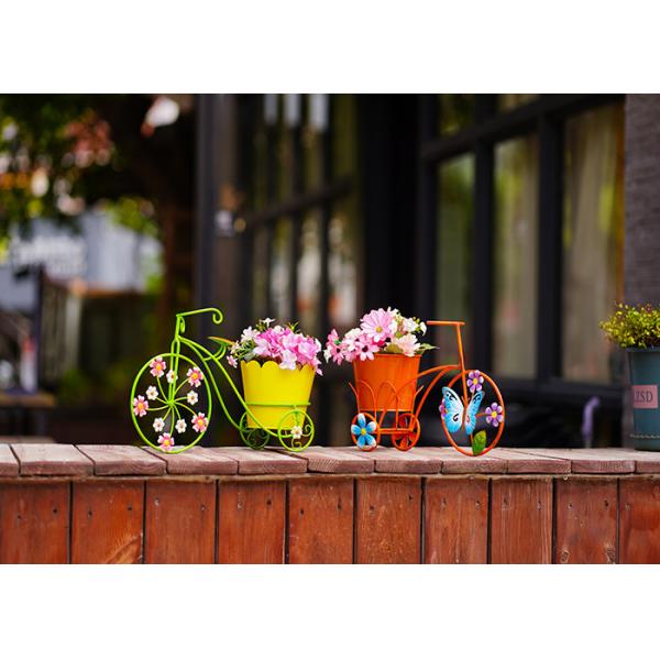 Quality Multiple Design Metal Garden Pot Home Furnishings Customizable for sale