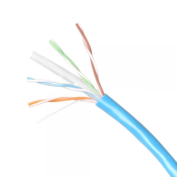 Quality 1000FT 305M Cat6 Lan Cable Pure Bare Copper 4 Pair 24AWG 0.51mm for sale