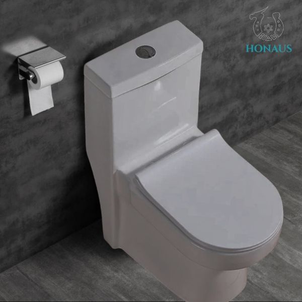 Canadian Single Piece Wall Mounted Commode One Piece Wc 650*360*740mm ...