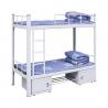 China Iron School Furniture L2000 Steel Bunk Bed Adult Student Bunk Bed factory