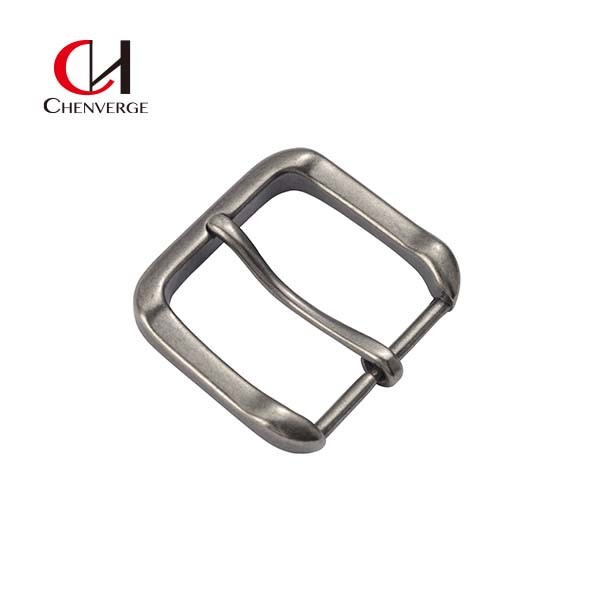 Quality Simple Square Pin Belt Buckles Anti Erosion Zinc Alloy Material for sale