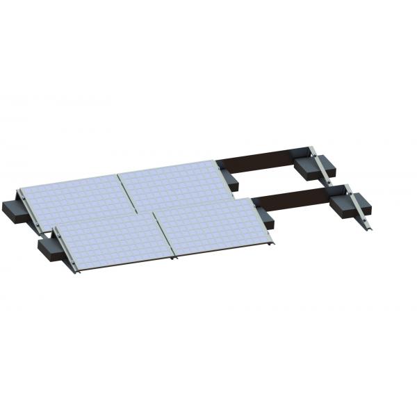 Quality Folding Tripod Flat Roof Solar Racking Systems Windshield Mount for sale