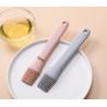 China Food Grade Silicone Brush High Temperature Resistant Brush Household Baking Tools Small Brush Barbecue Oil Brush factory