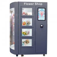 China Customized Lcd 19 Inch Flower Rose Bouquets Vending Machine With Display Window factory