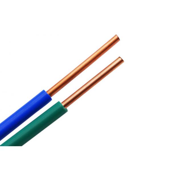 Quality 2.5 SQMM Solid Copper Conductor PVC Insulated Non Jacket Electrical Cable Wire for sale