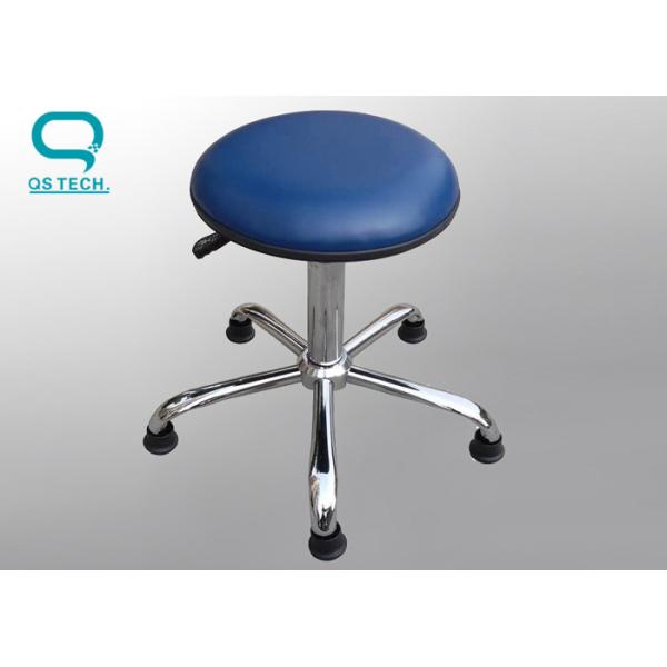 Quality Seat Antistatic Esd Safe Lab Chairs With Wheels Use For Cleanroom PU Material for sale