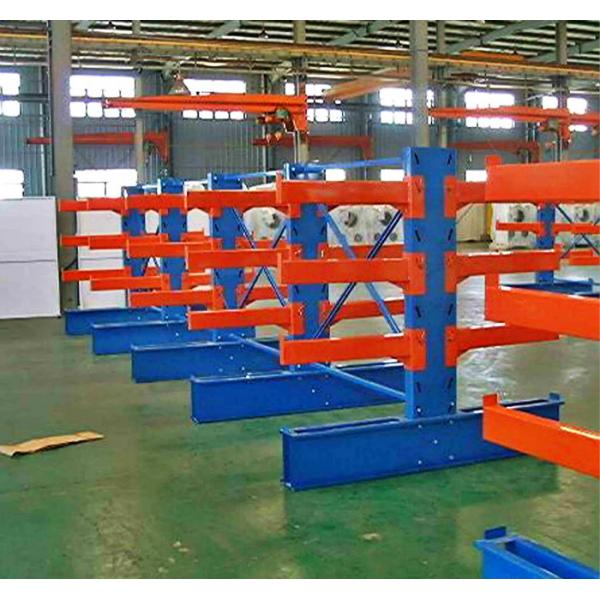 Quality Long Pipes Adjustable Cantilever Racking System For Industrial Warehouse for sale