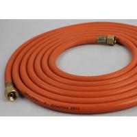 China Red Flexible Propane Gas Hose , 8MM Gas Hose With High Tensile Oil Resistant factory