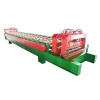 China 840 Color Steel Roofing Sheet Manufacturing Machine For Flat And Round Roofing factory