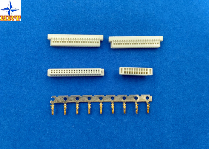 Buy cheap Phosphor Bronze Pitch 1.0mm Wire To Board Connectors Dual Row With PA46 Material from wholesalers
