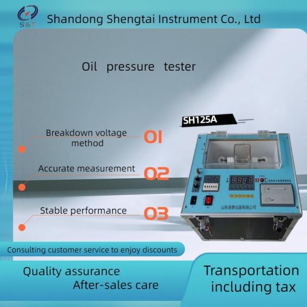 Quality Transformer Oil Testing Equipment SH125A Insulation Oil Withstand Voltage Breakdown Voltage Tester for sale