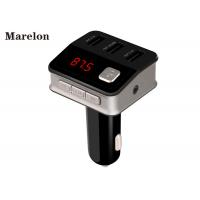 China Music Player Bluetooth Car Charger / 3 USB Charger With Full FM Frequency factory