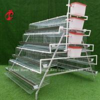 China Best Selling A Type 4 Tiers Hot Galvanized Automatic Chicken Battery Cages For Sale Adela factory