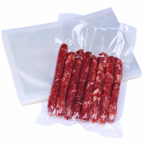 Quality Hot Dog 90 Microns Heat Seal Vacuum Packaging Pouch for sale