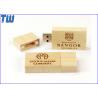 China Jump Drive 4GB USB Thumb Drive Stick Natural Wood Bamboo Material factory