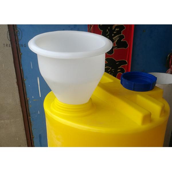 Quality Rotational Moulding Products PE Hopper Large Plastic Funnel Wth 2" OD Spout for sale