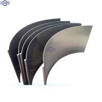 China 304 Wedge wire Flat Coanda screen stainless steel sieve bend screen factory