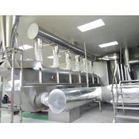 China 304SS 500kg/H Chemical Vibro Horizontal Continuous Fluidized Bed Dryer factory