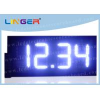 China Deep - Set Stand LED Gas Price Sign For Highway Service Station 88.88 Format for sale