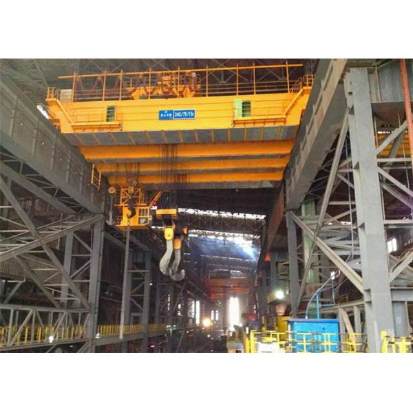 Quality QDY 15m To 110m Span Ladle Cranes Double Girder Overhead Cranes for sale