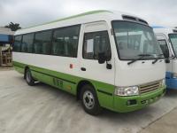 China New Colour Coaster Type Diesel 23 Seater Minibus Long Wheelbase ABS High Roof factory
