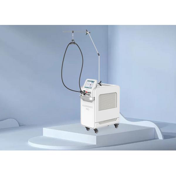 Quality 60J Energy 755nm Laser Hair Removal Machine Frequency 2Hz For Skin Rejuvenation for sale