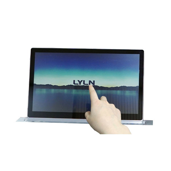 Quality Multi Touch Retractable Monitor Motorised , Pop Up Monitor 1.8mm Thickness for sale