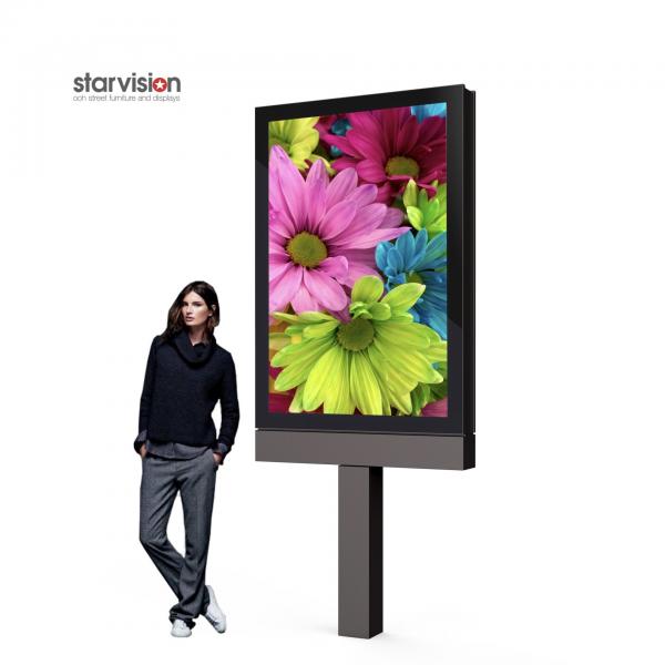 Quality Pole Mounted P3 Street LED Display Outdoor LED Video Display for sale