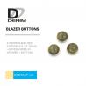 China 2 Holes Durable Bulk Shirt Buttons 3D Printed Good Chemical Resistance factory