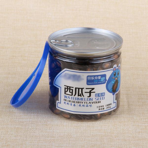 Quality Food Bottle Container Aluminum Easy Open Food Can Packaging For Melon Seeds for sale