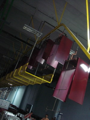 Quality Space Saving Refrigerator Assembly Line Overhead Conveyor for sale