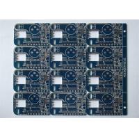 China Blue Solder Mask 4 Layer Custom PCB Boards HASL Lead Free for Card Reader for sale