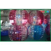 China Giant Inflatable Games TPU Bubble Ball PVC Inflatable Sports Games / Bumper Body Ball For Team Games factory