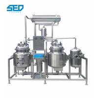 China Stainless Steel Herbal Extraction Equipment Oil Extraction Production Line factory